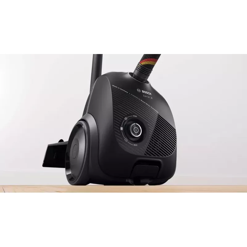 “Bosch Serie 2 BGDS2CHAMP” dulkių siurblys 3.5 L Būgninis siurblys Sausas 600 W Dulkių maišelis