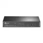 TP-Link TL-SF1008LP tinklo jungiklis Nevaldomas Fast Ethernet (10/100) Power over Ethernet (PoE) Juoda