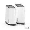 NETGEAR Orbi Pro WiFi 6 Tri-band Mesh System (SXK80) Tri-band (2.4 GHz / 5 GHz / 5 GHz) Wi-Fi 6 (802.11ax) Pilka, White 9 Internal