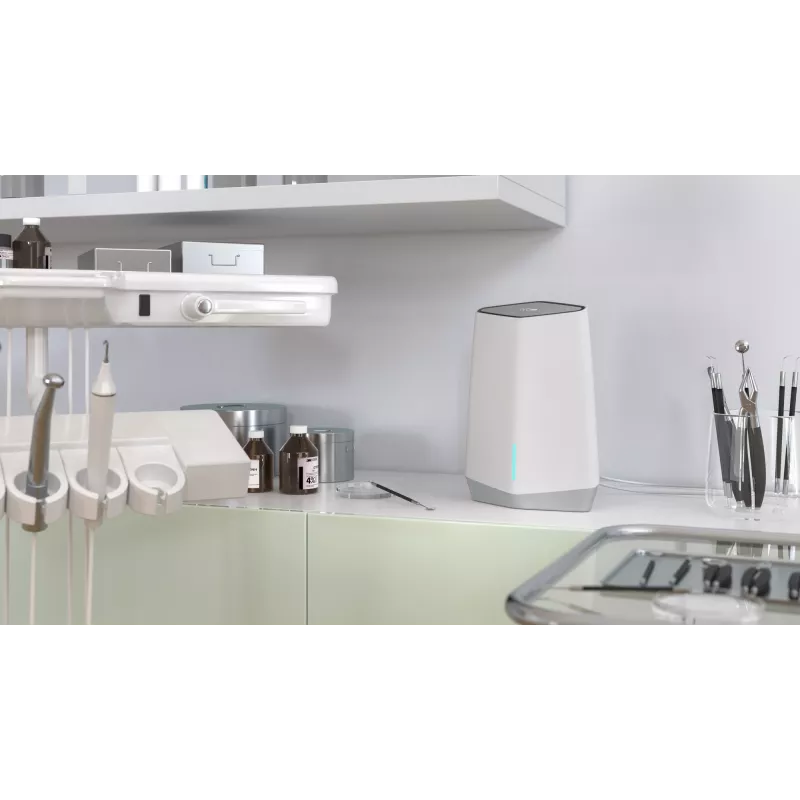 NETGEAR Orbi Pro WiFi 6 Tri-band Mesh System (SXK80) Tri-band (2.4 GHz / 5 GHz / 5 GHz) Wi-Fi 6 (802.11ax) Pilka, White 9 Internal