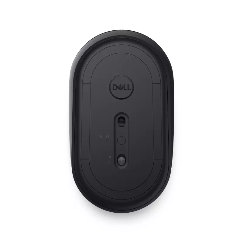 DELL belaidė mobili pelė – MS3320W - juoda, ambidekstrinė, optinė, RF belaidė + Bluetooth, 1600 DPI, juoda
