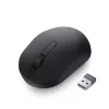 DELL belaidė mobili pelė – MS3320W - juoda, ambidekstrinė, optinė, RF belaidė + Bluetooth, 1600 DPI, juoda
