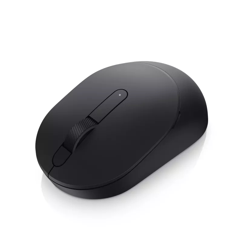 DELL belaidė mobili pelė – MS3320W - juoda, ambidekstrinė, optinė, RF belaidė + Bluetooth, 1600 DPI, juoda
