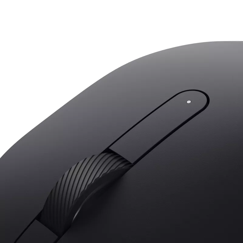 DELL belaidė mobili pelė – MS3320W - juoda, ambidekstrinė, optinė, RF belaidė + Bluetooth, 1600 DPI, juoda