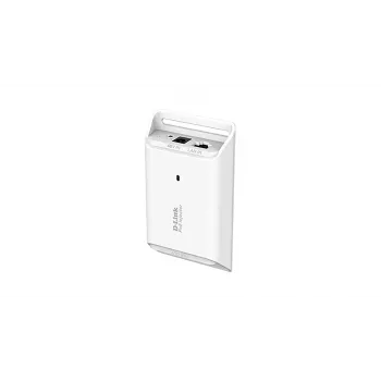 D-Link 15.4w Gigabit PoE Injector, Gigabit Ethernet, 10,100,1000 Mbit/s, 10/100/1000, IEEE 802.3, IEEE 802.3ab, IEEE 802.3af, IEEE 802.3u, Balta, 100 m