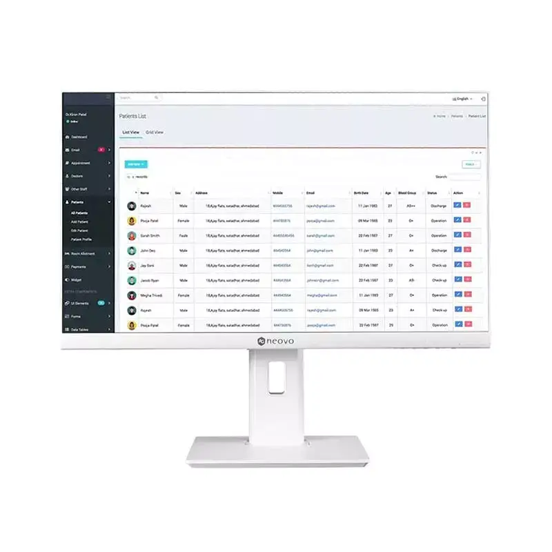 AG Neovo ME-2701 kompiuterio monitorius 68,6 cm (27 colių) 1920 x 1080 pikselių Full HD LCD Baltas