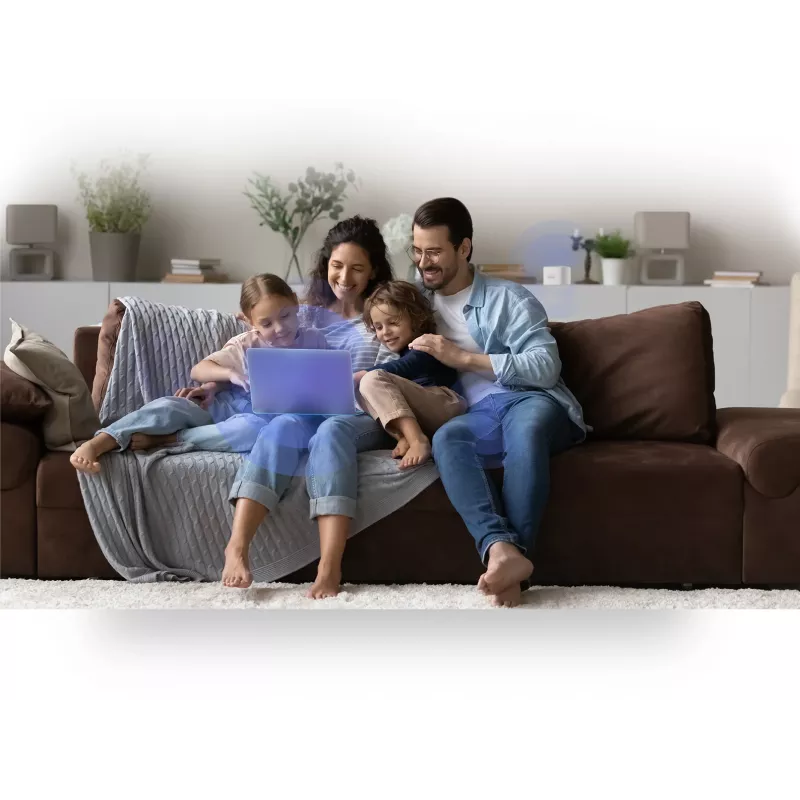 D-Link EAGLE PRO AI AX1500 tinklo sistema - 3 vnt., balta, vidinė, tinklo sistema, maitinimas, būsena, 500 m², dviejų juostų (2,4 GHz / 5 GHz)