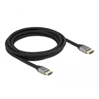 DELOCK Ultra High Speed HDMI laidas - A kištukas / A kištukas - 48 Gbps 8K 60 Hz - 3 m - pilkas