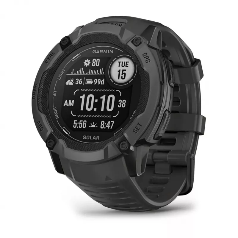 Išmanusis laikrodis Garmin Instinct 2X Solar Graphite