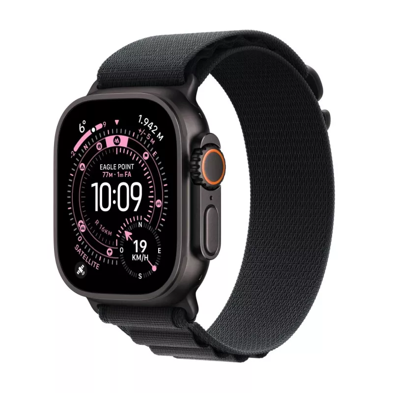 APPLE Watch Ultra 3 (2025) Lte 49mm Titanium Case With Alpine Loop Small - Black