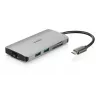 D-Link 8-in-1 USB-C centrinis įrenginys su HDMI / Ethernet / kortelių skaitytuvu / Power Delivery