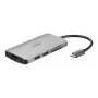 D-Link 8-in-1 USB-C centrinis įrenginys su HDMI / Ethernet / kortelių skaitytuvu / Power Delivery