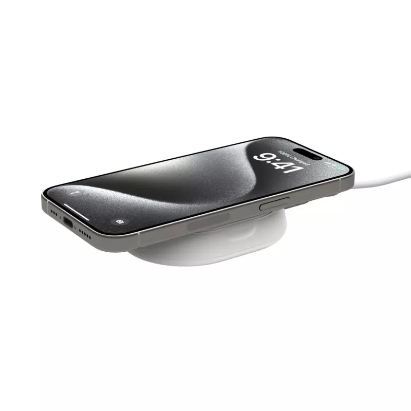 BELKIN belaidžio įkrovimo stovas - Boostcharge Pro - Qi2 15w - balta