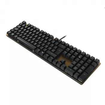 CHERRY KC 200 MX klaviatūra universali USB QWERTZ vokiška juoda, bronzinė
