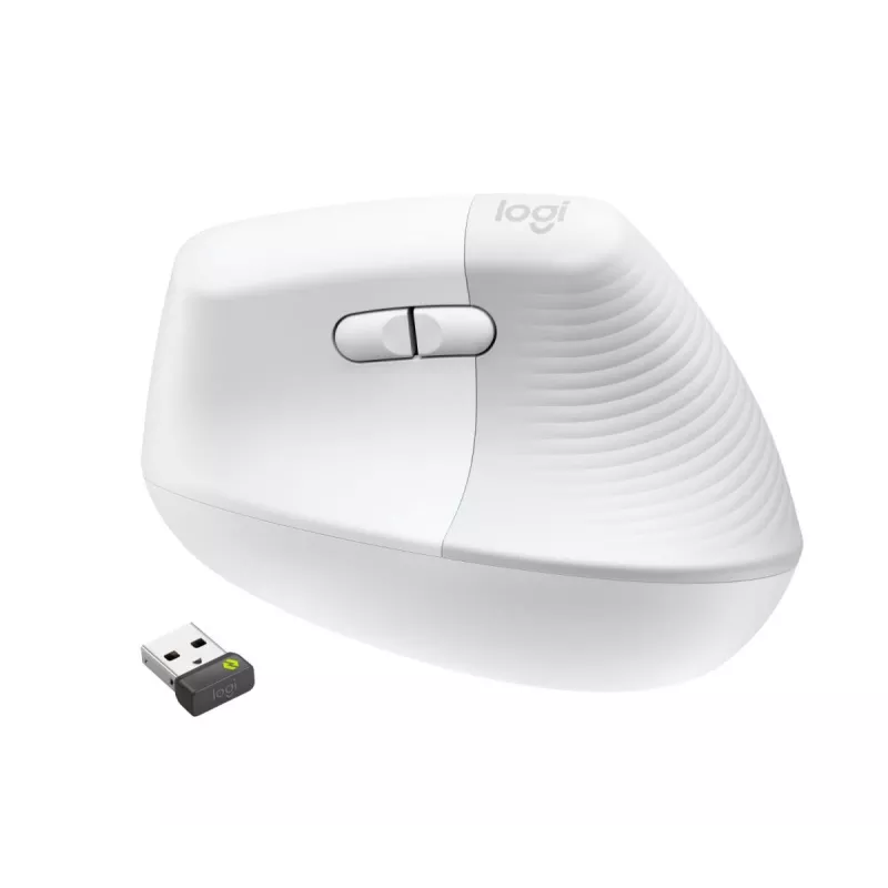 LOGITECH Wireless Mouse Lift for Business Right-hand Off-white