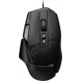 LOGITECH G502 X Plus žaidimų pelė USB juoda (991-000489)