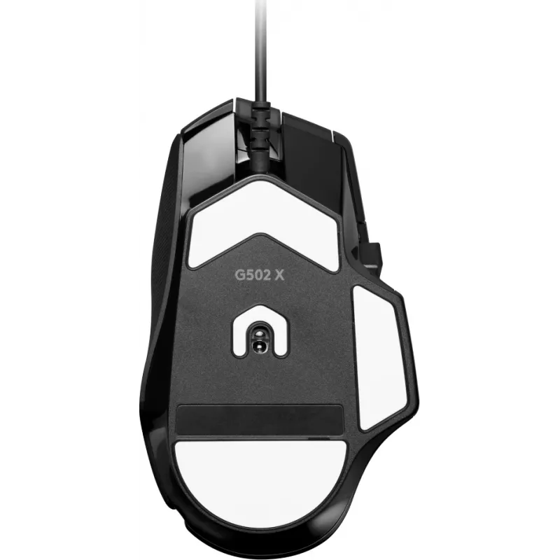 LOGITECH G502 X Plus žaidimų pelė USB juoda (991-000489)