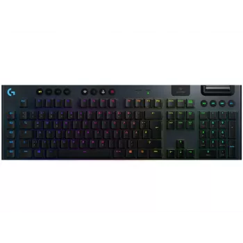 LOGITECH G915 Lightspeed Wireless RGB mechaninė žaidimų klaviatūra - juoda - Qwertz Deutsch - lytėjimo