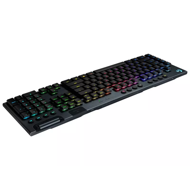 LOGITECH G915 Lightspeed Wireless RGB mechaninė žaidimų klaviatūra - juoda - Qwertz Deutsch - lytėjimo
