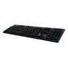 LOGITECH G915 Lightspeed Wireless RGB mechaninė žaidimų klaviatūra - juoda - Qwertz Deutsch - lytėjimo