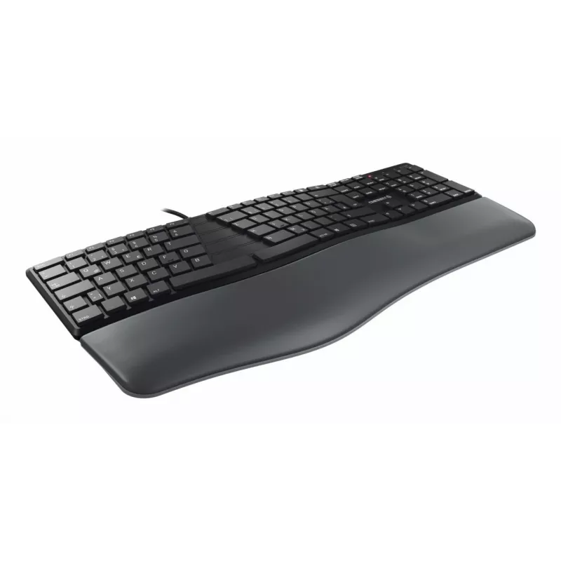 CHERRY KC 4500 ERGO klaviatūra universali USB AZERTY belgiška juoda