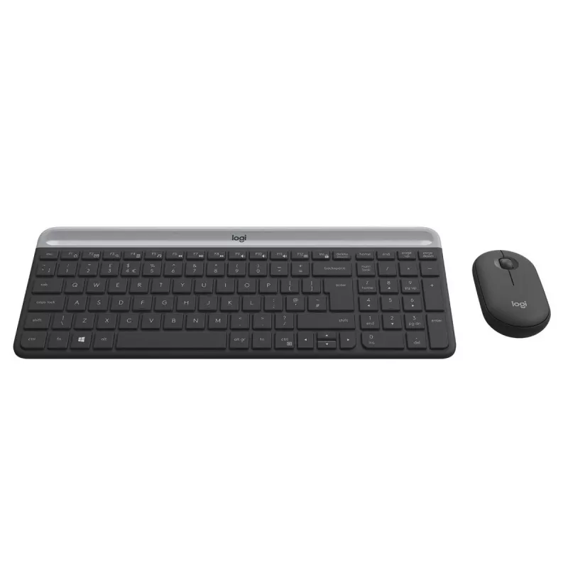 LOGITECH belaidė klaviatūra ir pelė Mk470 - grafitas - AZERTY belgų