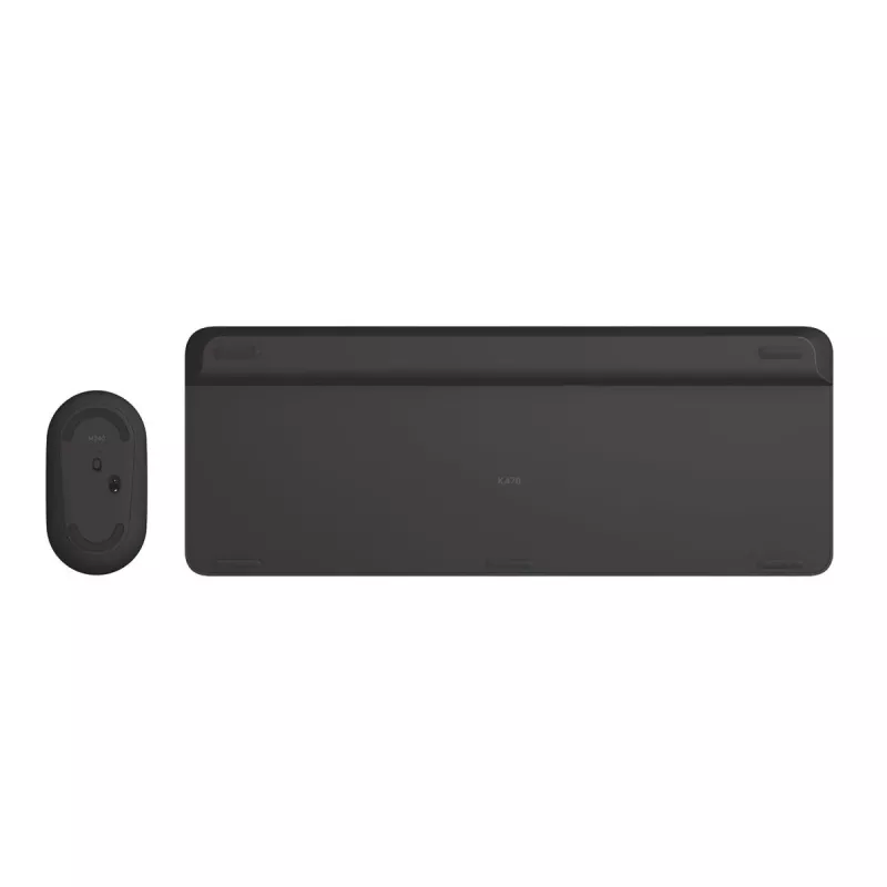 LOGITECH belaidė klaviatūra ir pelė Mk470 - grafitas - AZERTY belgų
