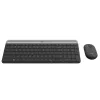 LOGITECH belaidė klaviatūra ir pelė Mk470 - grafitas - AZERTY belgų