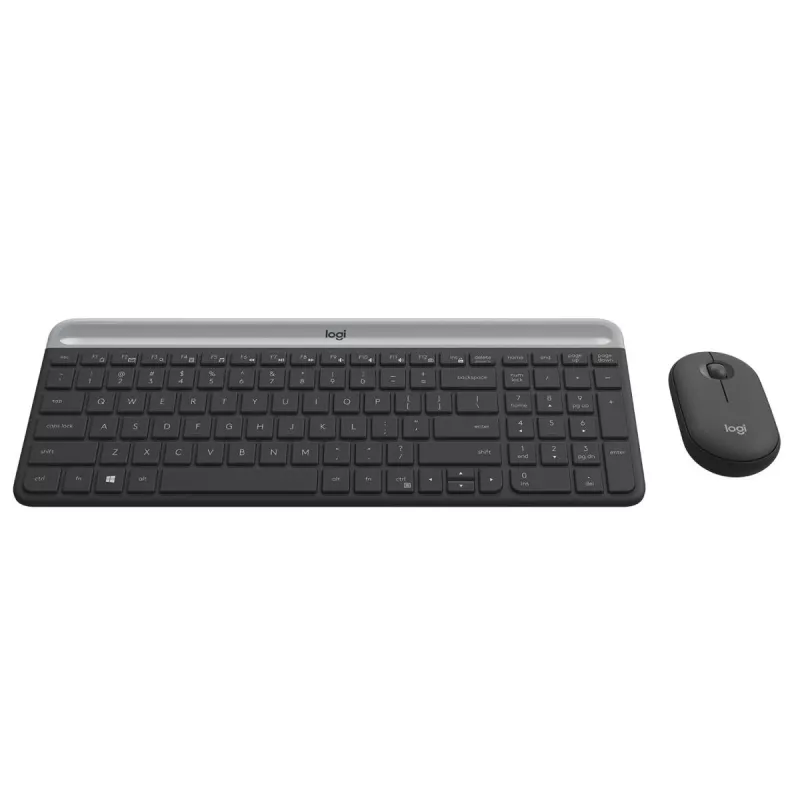 LOGITECH belaidė klaviatūra ir pelė Mk470 - grafitas - AZERTY belgų