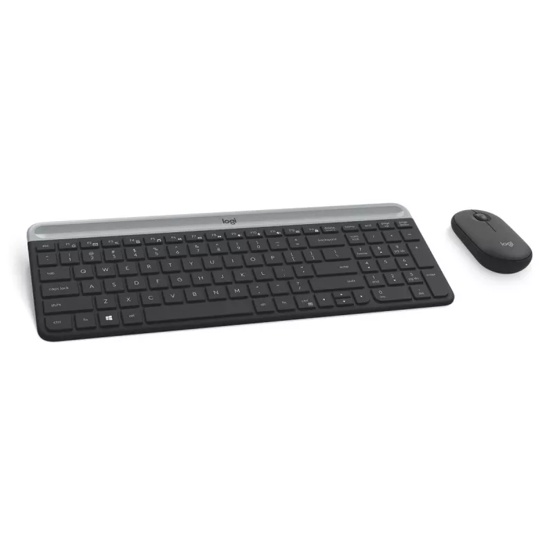 LOGITECH belaidė klaviatūra ir pelė Mk470 - grafitas - AZERTY belgų