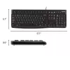 LOGITECH klaviatūra K120 - AZERTY belgų