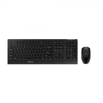 CHERRY B.Unlimited 3.0 klaviatūra Su pele Universalus RF belaidė QWERTY JAV anglų Juoda