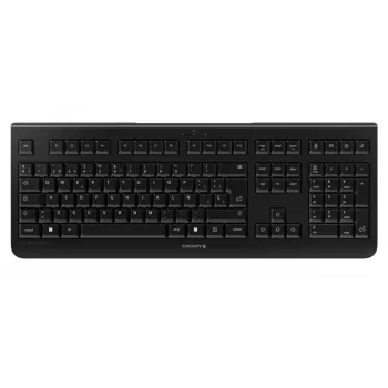 CHERRY KW 3000 klaviatūra Universal RF Wireless QWERTY ispaniška juoda