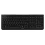 CHERRY KW 3000 klaviatūra Universal RF Wireless QWERTY ispaniška juoda