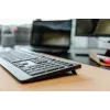 CHERRY KW 3000 klaviatūra Universal RF Wireless QWERTY ispaniška juoda