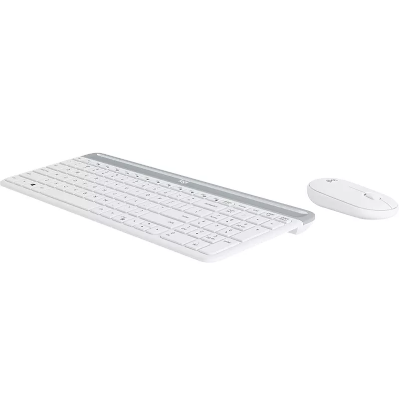 LOGITECH belaidė klaviatūros ir pelės kombinacija Mk470 - Offwhite - QWERTZ GE