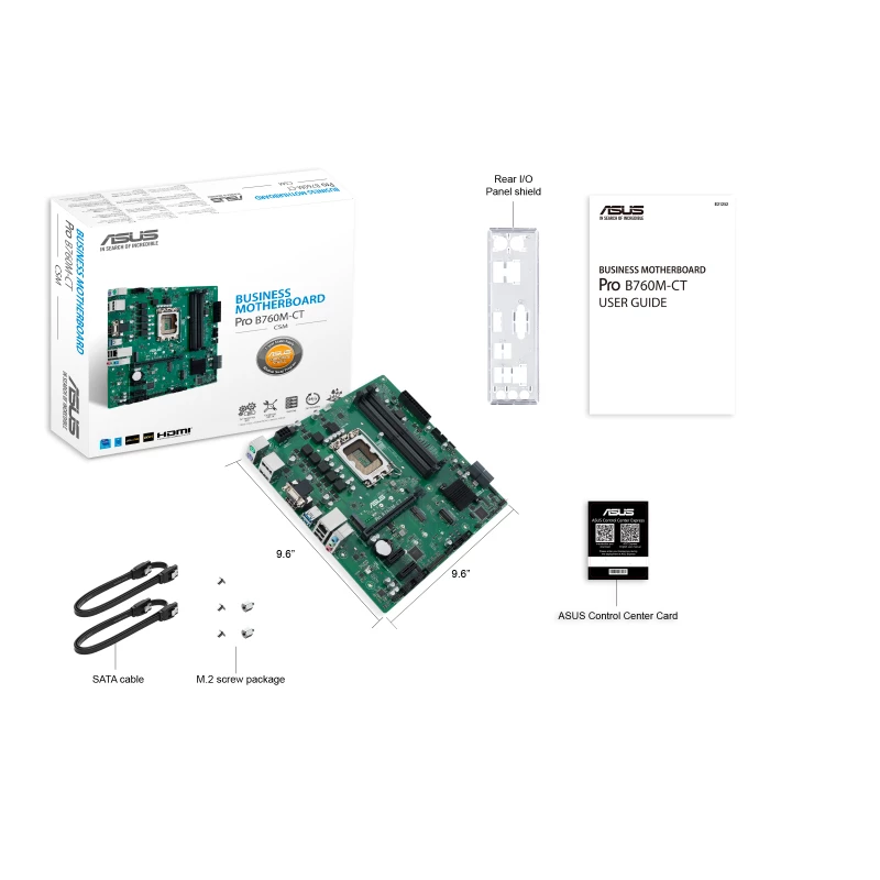 ASUS PRO B760M-CT-CSM Intel B760 LGA 1700 micro ATX