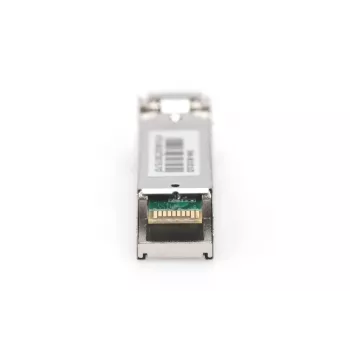 DIGITUS 1,25 Gbps SFP modulis, iki 550 m daugiamodis, LC dvipusis jungtis, pramoninė versija 1000Base-SX, 850 nm