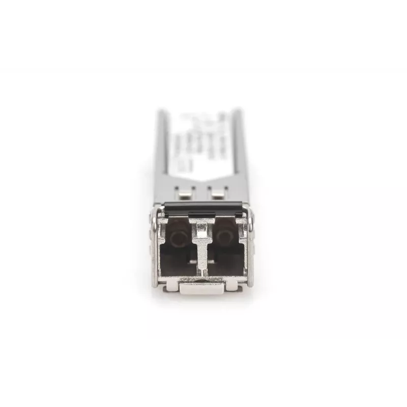 DIGITUS 1,25 Gbps SFP modulis, iki 550 m daugiamodis, LC dvipusis jungtis, pramoninė versija 1000Base-SX, 850 nm