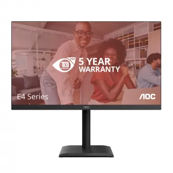 AOC E4 U27E4CV kompiuterio monitorius 68,6 cm (27 colių) 3840 x 2160 pikselių 4K Ultra HD LED juodas