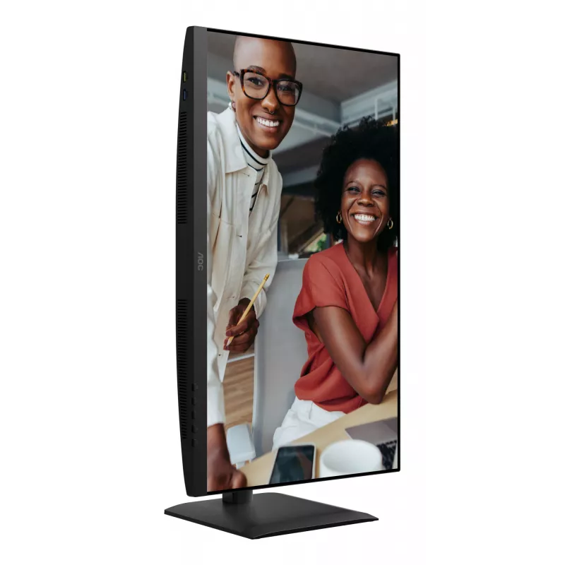 AOC E4 U27E4CV kompiuterio monitorius 68,6 cm (27 colių) 3840 x 2160 pikselių 4K Ultra HD LED juodas