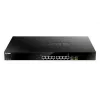 D-Link 10 prievadų kelių gigabitų PoE+ išmanusis valdomas jungiklis, valdomas, L2, 2.5G Ethernet (100/1000/2500), maitinimas per Ethernet (PoE), montavimas stelaže, 1U