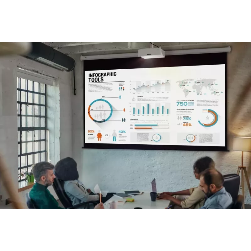 OPTOMA Projektorius ZH430UST - DLP FHD 1920x1080 4000 LM