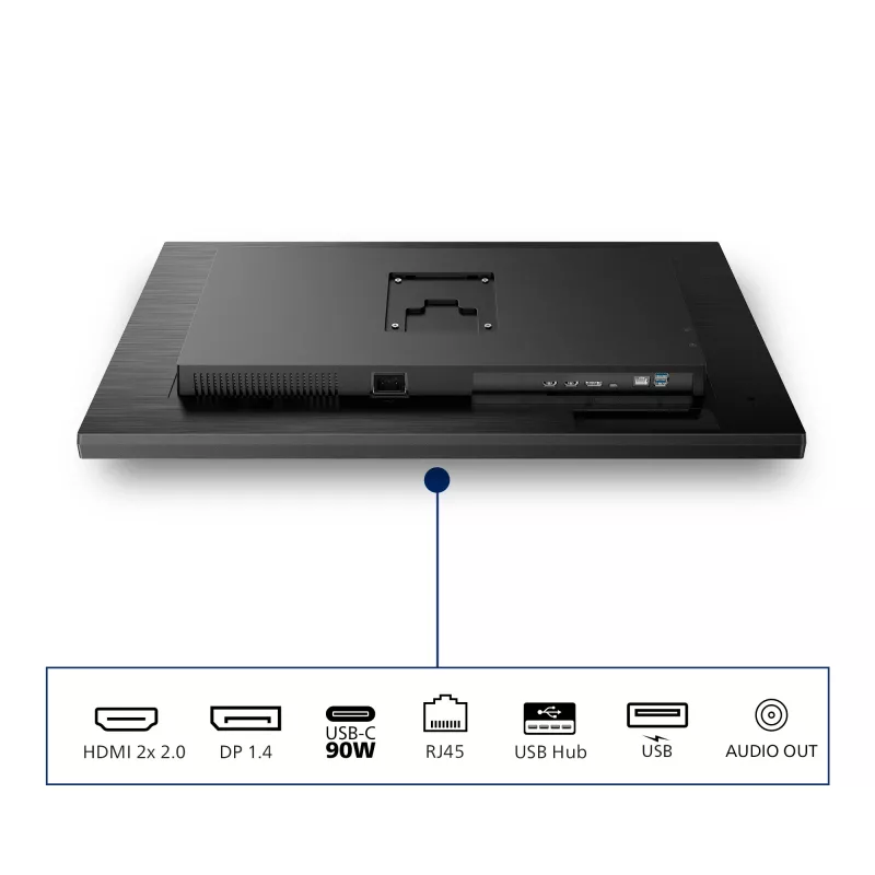 Philips 3000 serijos 32B1U3900/00 kompiuterio monitorius 80 cm (31,5 colio) 3840 x 2160 pikselių 4K Ultra HD LCD juodas