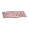 LOGITECH Pebble Keys 2 K380s - Kompaktiška belaidė Bluetooth klaviatūra - Tonal Rose - Qwerty Int