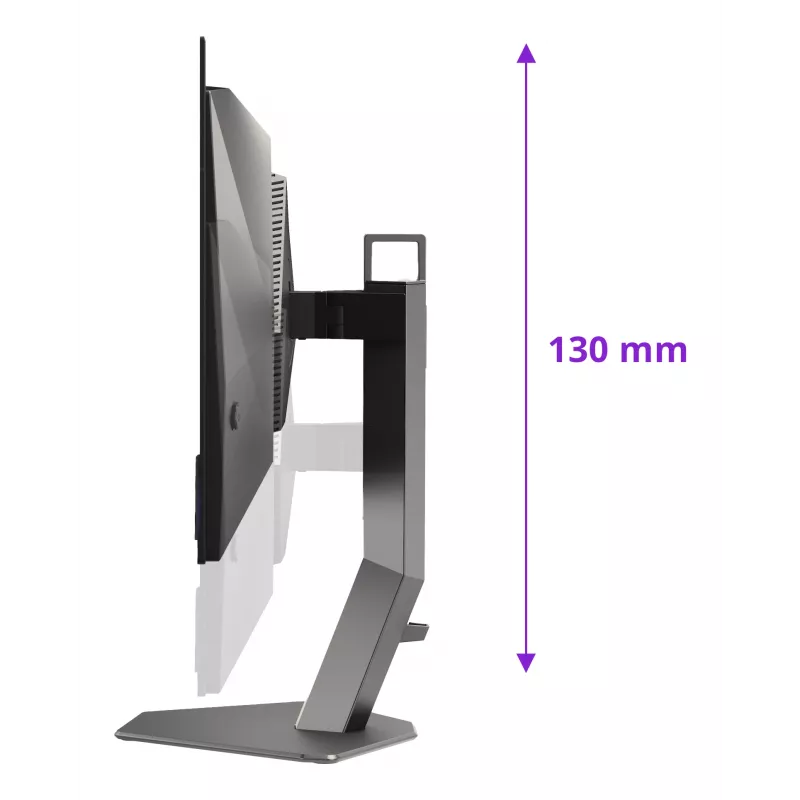 AOC AGON PRO AG276QZD2 kompiuterio monitorius 67,3 cm (26,5 col.) 2560 x 1440 pikselių Quad HD QD-OLED juoda, pilka