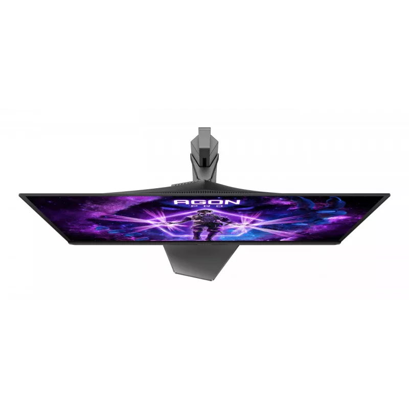 AOC AGON PRO AG276QZD2 kompiuterio monitorius 67,3 cm (26,5 col.) 2560 x 1440 pikselių Quad HD QD-OLED juoda, pilka