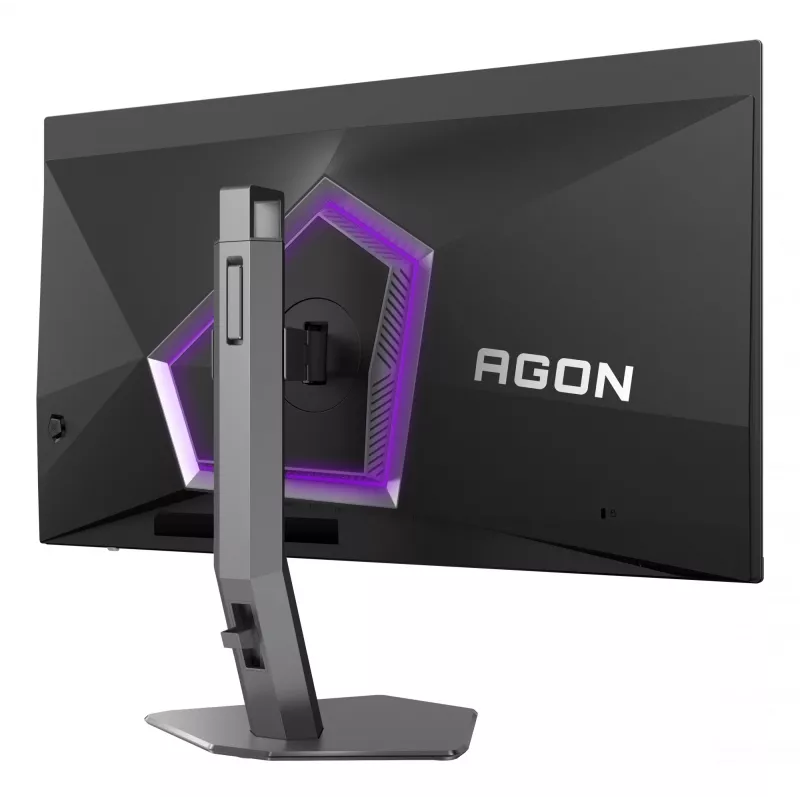 AOC AGON PRO AG276QZD2 kompiuterio monitorius 67,3 cm (26,5 col.) 2560 x 1440 pikselių Quad HD QD-OLED juoda, pilka