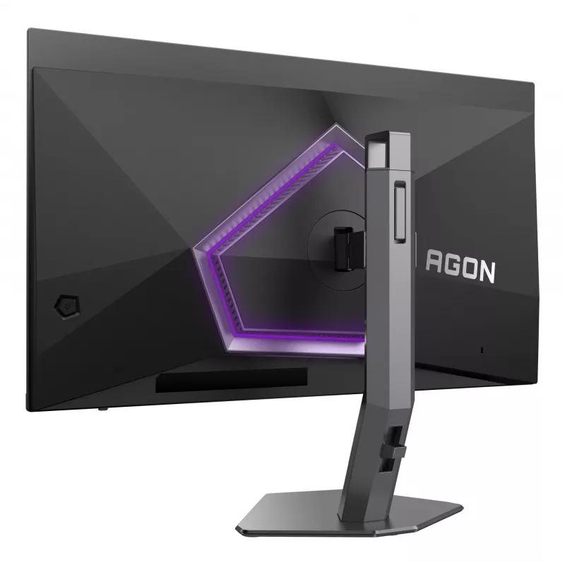 AOC AGON PRO AG276QZD2 kompiuterio monitorius 67,3 cm (26,5 col.) 2560 x 1440 pikselių Quad HD QD-OLED juoda, pilka