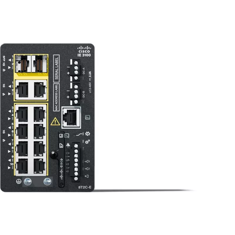CISCO Ie3100 su 8 GE vario 2 GE Combo fiksuota sistema Network Essentials